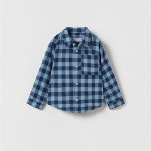 Zara - Boys Plaid Shirt